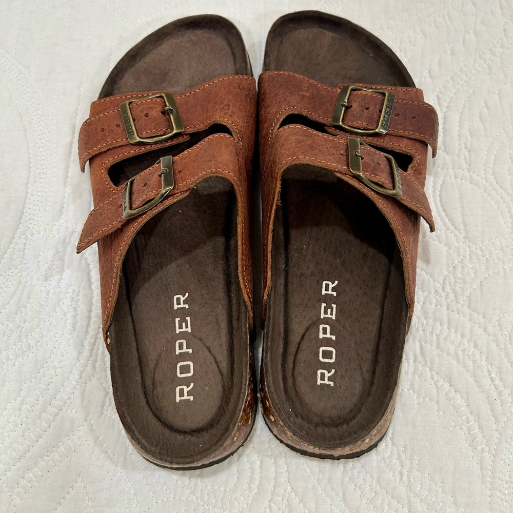 Roper sandals.